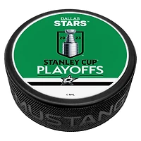 Green Dallas Stars 2023 Stanley Cup Playoffs Hockey Puck