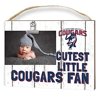 Columbus State Cougars 8" x 10" Cutest Little Fan Weathered Team Logo Clip Photo Frame