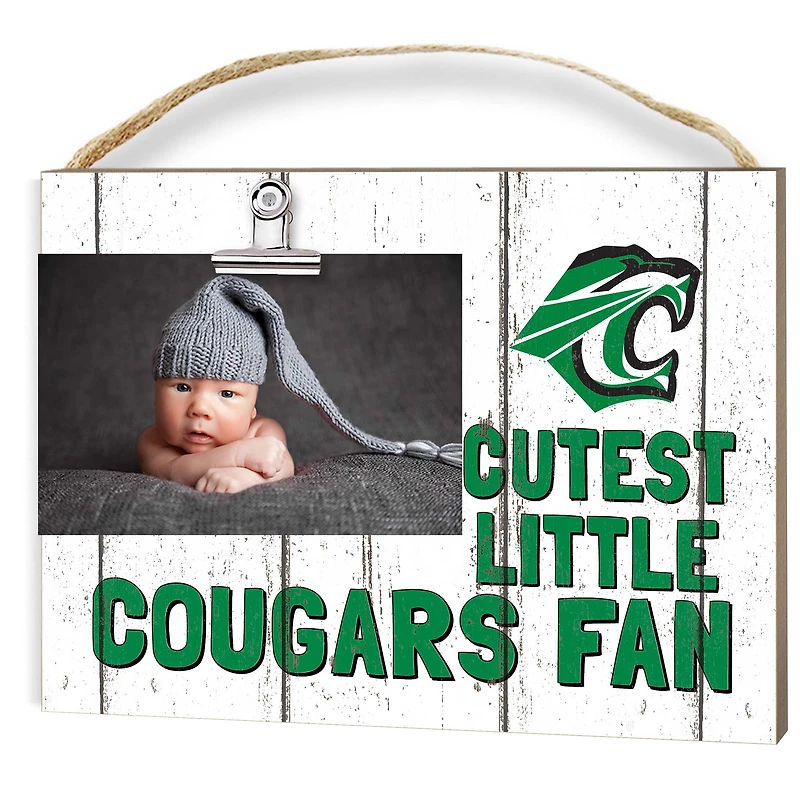 Cuesta College Cougars 8" x 10" Cutest Little Fan Weathered Team Logo Clip Photo Frame