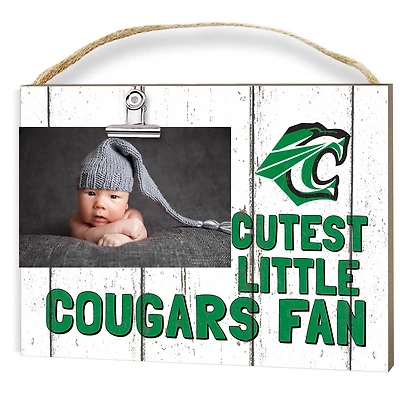 Cuesta College Cougars 8" x 10" Cutest Little Fan Weathered Team Logo Clip Photo Frame