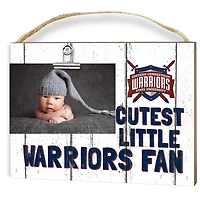 Eastern Connecticut State Warriors 8" x 10" Cutest Little Fan Weathered Team Logo Clip Photo Frame