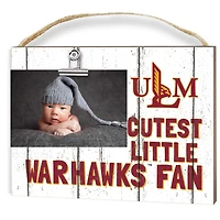 ULM Warhawks 8" x 10" Cutest Little Fan Weathered Team Logo Clip Photo Frame