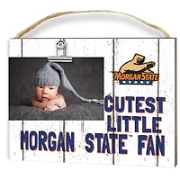 Morgan State Bears 8" x 10" Cutest Little Fan Weathered Team Logo Clip Photo Frame