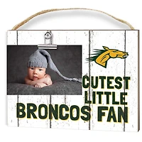 SUNY Delhi Broncos 8" x 10" Cutest Little Fan Weathered Team Logo Clip Photo Frame