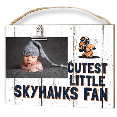 Tennessee-Martin Skyhawks 8" x 10" Cutest Little Fan Weathered Team Logo Clip Photo Frame