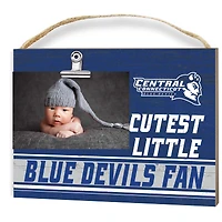 Central Connecticut State Blue Devils 8" x 10" Cutest Little Fan Team Logo Clip Photo Frame