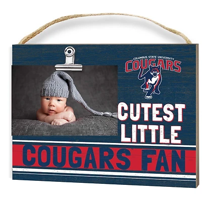 Columbus State Cougars 8" x 10" Cutest Little Fan Team Logo Clip Photo Frame