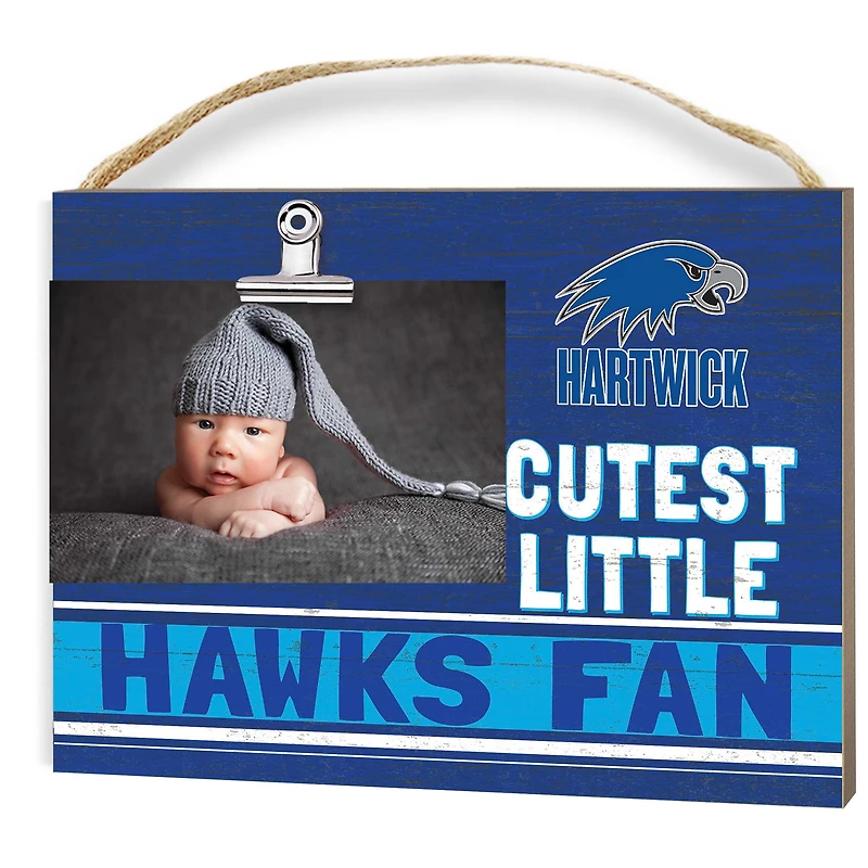 Hartwick College Hawks 8" x 10" Cutest Little Fan Team Logo Clip Photo Frame