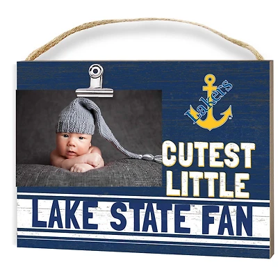 Lake Superior State Lakers 8" x 10" Cutest Little Fan Team Logo Clip Photo Frame