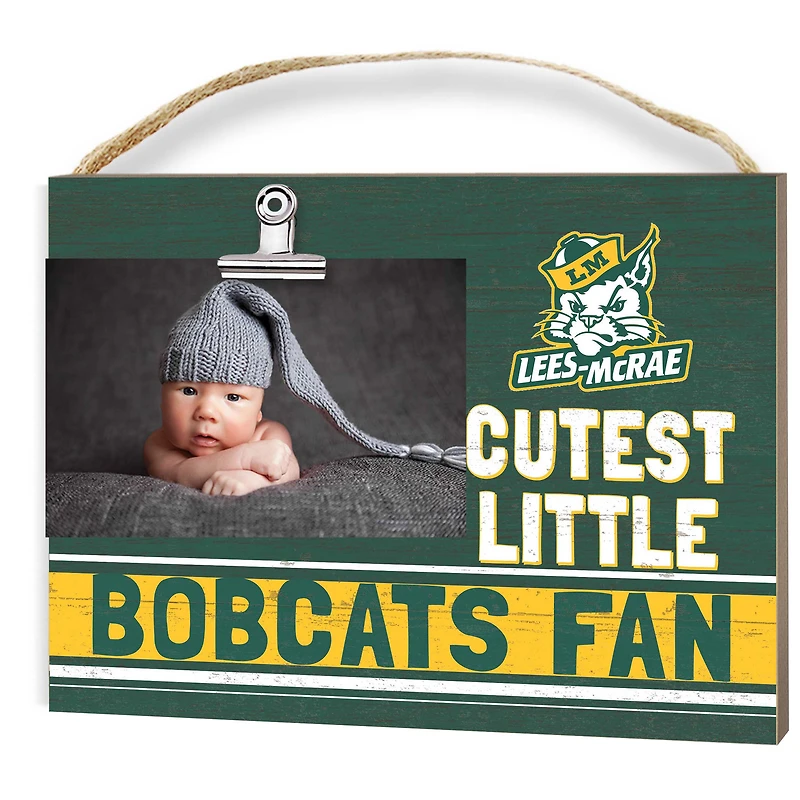 Lees-McRae Bobcats 8" x 10" Cutest Little Fan Team Logo Clip Photo Frame