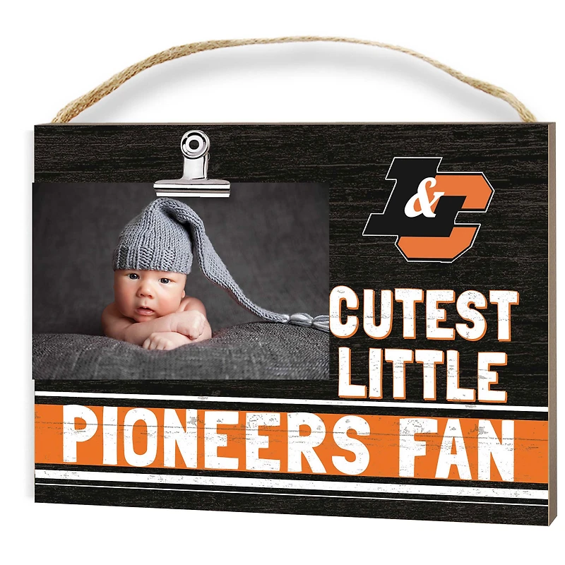 Lewis & Clark College Pioneers 8" x 10" Cutest Little Fan Team Logo Clip Photo Frame