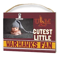ULM Warhawks 8" x 10" Cutest Little Fan Team Logo Clip Photo Frame