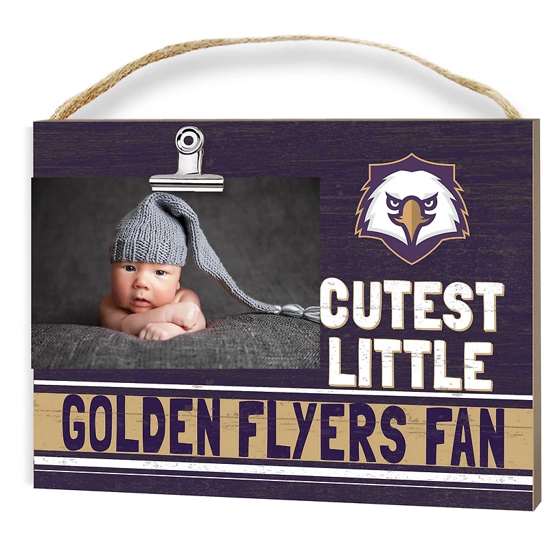 Nazareth College Golden Flyers 8" x 10" Cutest Little Fan Team Logo Clip Photo Frame
