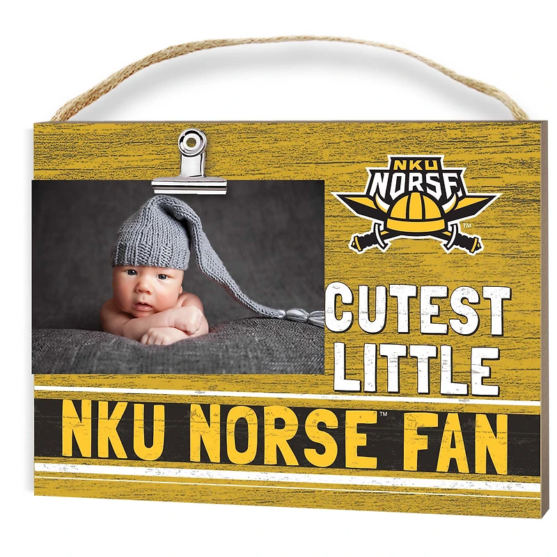 Northern Kentucky University Norse 8" x 10" Cutest Little Fan Team Logo Clip Photo Frame