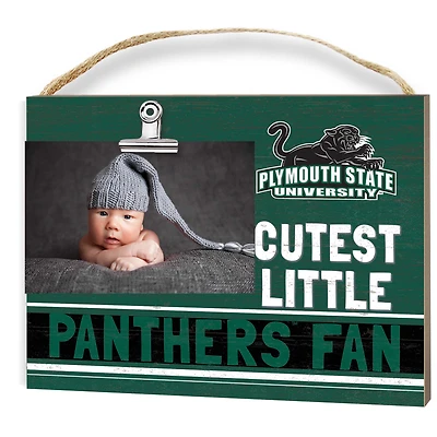 Plymouth State Panthers 8" x 10" Cutest Little Fan Team Logo Clip Photo Frame
