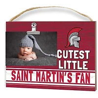 Saint Martin's Saints 8" x 10" Cutest Little Fan Team Logo Clip Photo Frame