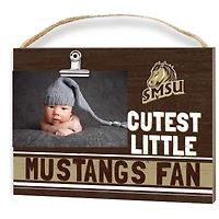 Southwest Minnesota State Mustangs 8" x 10" Cutest Little Fan Team Logo Clip Photo Frame