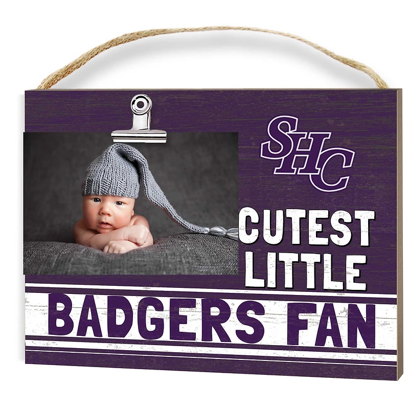 Spring Hill Badgers 8" x 10" Cutest Little Fan Team Logo Clip Photo Frame