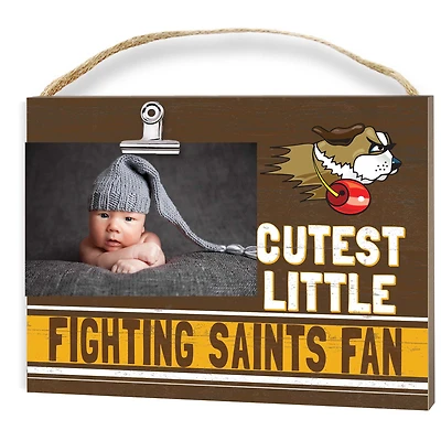 St. Francis Fighting Saints 8" x 10" Cutest Little Fan Team Logo Clip Photo Frame