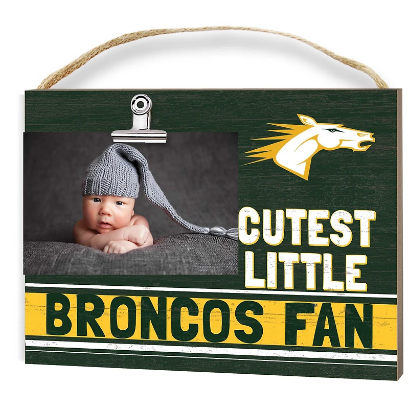 SUNY Delhi Broncos 8" x 10" Cutest Little Fan Team Logo Clip Photo Frame