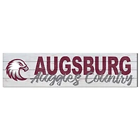 Augsburg Auggies 10" x 40" Logo Sign