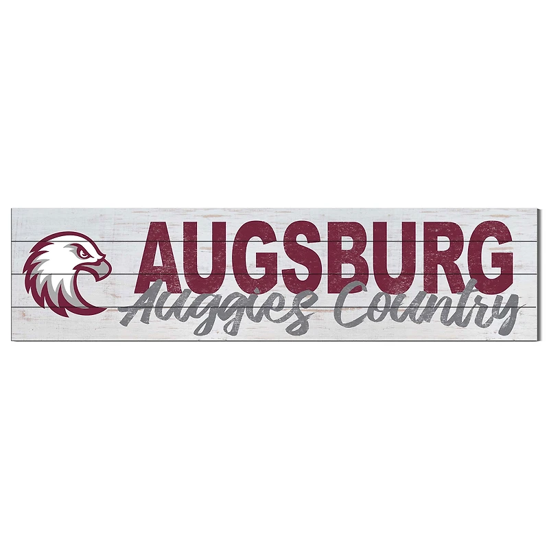 Augsburg Auggies 10" x 40" Logo Sign