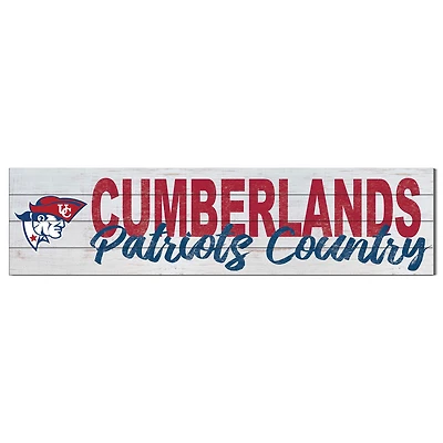 Cumberlands Patriots 10" x 40" Logo Sign