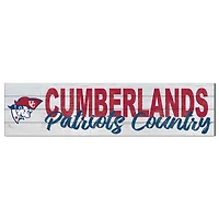 Cumberlands Patriots 10" x 40" Logo Sign