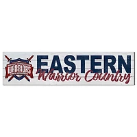 Eastern Connecticut State Warriors 10" x 40" Logo Sign