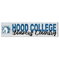 Hood College Blazers 10" x 40" Logo Sign