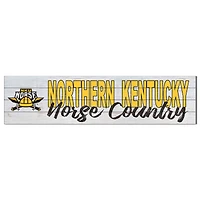 Northern Kentucky University Norse 10" x 40" Logo Sign