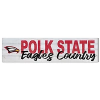 Polk State College Eagles 10" x 40" Logo Sign