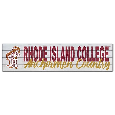 Rhode Island Anchormen 10" x 40" Logo Sign