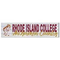 Rhode Island Anchormen 10" x 40" Logo Sign