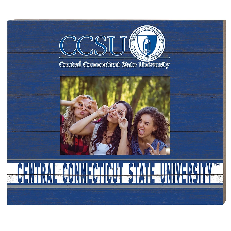 Central Connecticut State Blue Devils 11" x 13" Team Spirit Scholastic Picture Frame