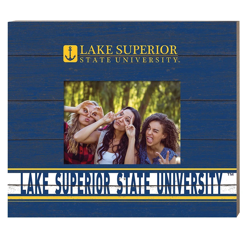 Lake Superior State Lakers 11" x 13" Team Spirit Scholastic Picture Frame