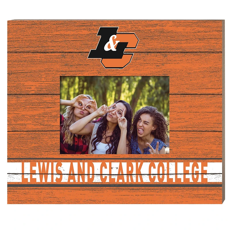 Lewis & Clark College Pioneers 11" x 13" Team Spirit Scholastic Picture Frame