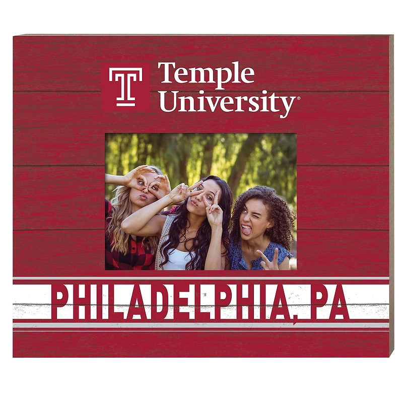 Temple Owls 11" x 13" Team Spirit Scholastic Picture Frame
