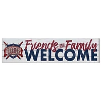 Eastern Connecticut State Warriors 10" x 40" Friends & Family Welcome Sign