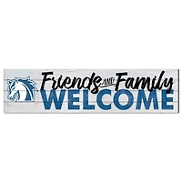 Hood College Blazers 10" x 40" Friends & Family Welcome Sign