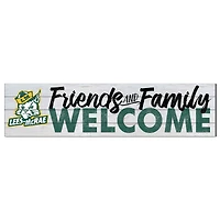 Lees-McRae Bobcats 10" x 40" Friends & Family Welcome Sign