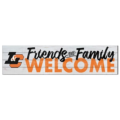 Lewis & Clark College Pioneers 10" x 40" Friends & Family Welcome Sign