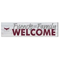 Maryland Eastern Shore Hawks 10" x 40" Friends & Family Welcome Sign