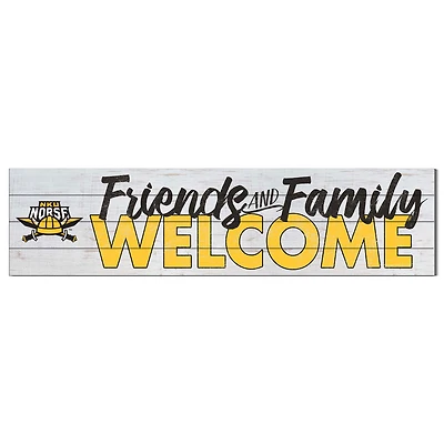 Northern Kentucky University Norse 10" x 40" Friends & Family Welcome Sign