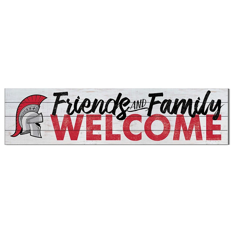 Saint Martin's Saints 10" x 40" Friends & Family Welcome Sign