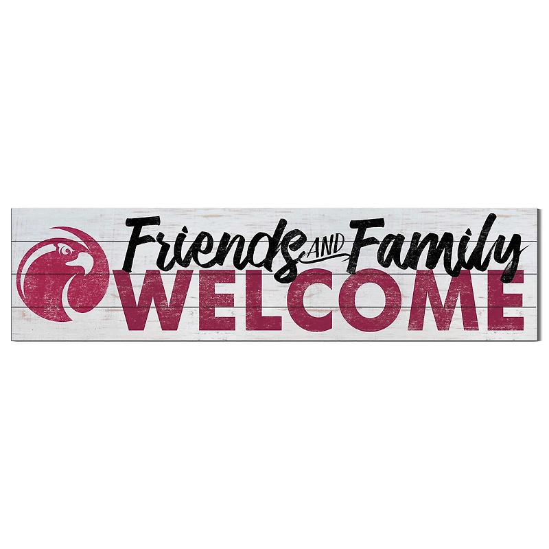 Seattle Pacific Falcons 10" x 40" Friends & Family Welcome Sign