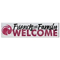 Seattle Pacific Falcons 10" x 40" Friends & Family Welcome Sign