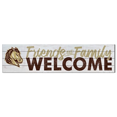 Southwest Minnesota State Mustangs 10" x 40" Friends & Family Welcome Sign