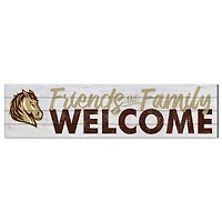 Southwest Minnesota State Mustangs 10" x 40" Friends & Family Welcome Sign