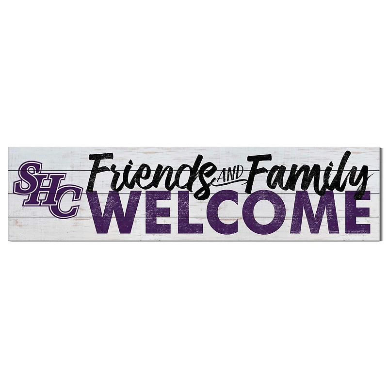 Spring Hill Badgers 10" x 40" Friends & Family Welcome Sign